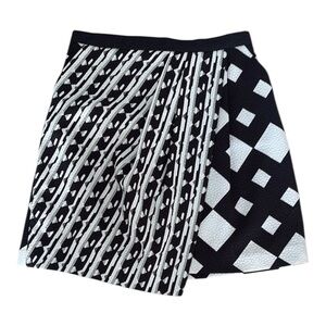 Peter Pilotto for Target Skirt Womens Size 2‎ Black and White Patterned